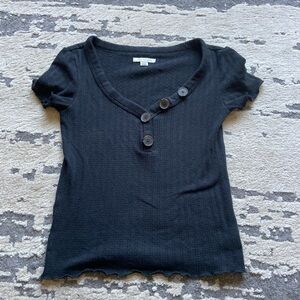 American Eagle Outfitters Button Top